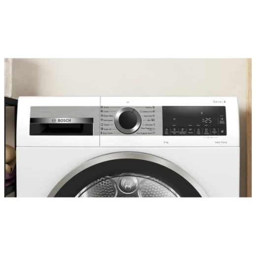 Bosch 9Kg Front Loading Dryer White WQG1420AME - Efficient Drying - BOSCH - Image 2
