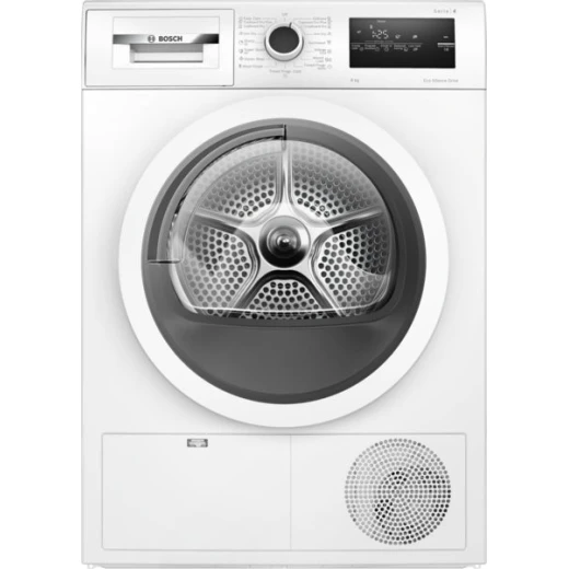 Bosch Serie 4 8kg White Condenser Dryer - Efficient Drying Bosch Serie 4 8kg White Condenser Dryer - Efficient Drying