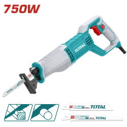 TOTAL 750W Reciprocating Saw with SDS Blade Change - Variable Speed