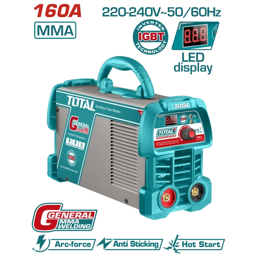 TOTAL Inverter MMA Welding Machine 160A (TW216059)