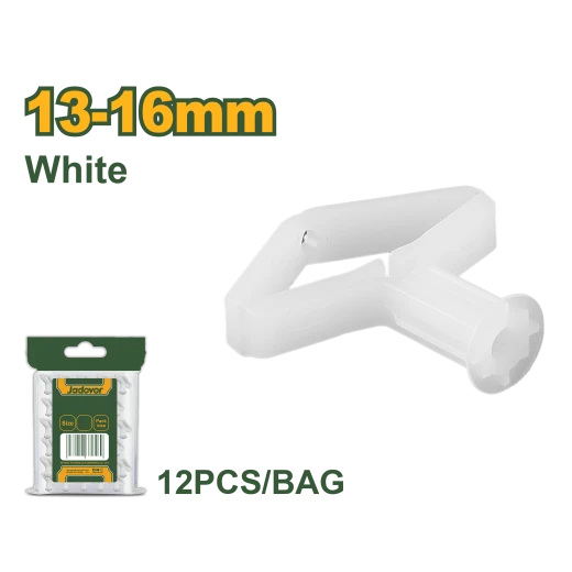 JADEVER Plastic Toggle Anchors for Drywall PE Material White 12 Pack JADEVER Plastic Toggle Anchors for Drywall PE Material White 12 Pack