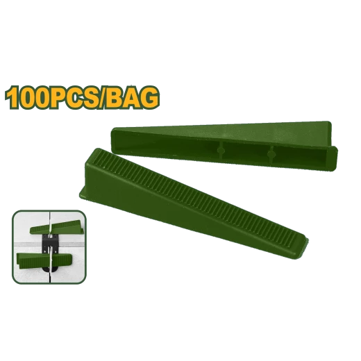 JADEVER Tile Leveler Wedge 17mm | 100pcs per Bag (JDXZ4001) JADEVER Tile Leveler Wedge 17mm | 100pcs per Bag (JDXZ4001)