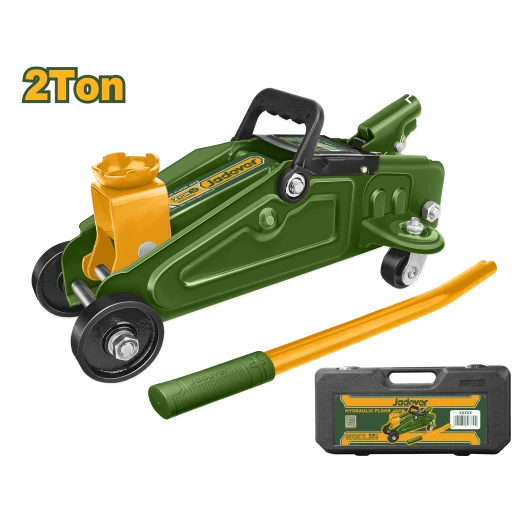Jadever 2-Ton Hydraulic Floor Jack - Compact Design, 140-285mm Lift Range for Vehicles Jadever 2-Ton Hydraulic Floor Jack - Compact Design, 140-285mm Lift Range for Vehicles