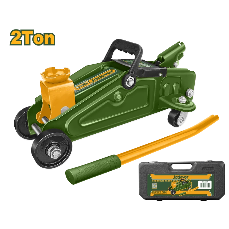 Jadever 2-Ton Hydraulic Floor Jack - Compact Design, 140-285mm Lift Range for Vehicles - Jadever