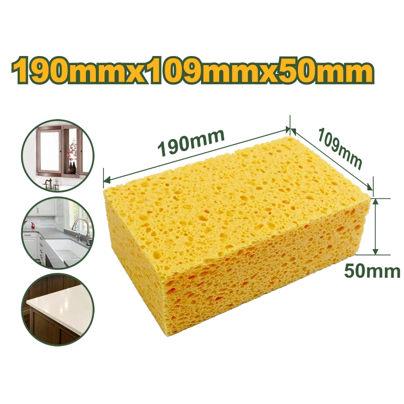 JADEVER Grout Sponge 190×109×50mm – High Absorption, Multi-Surface, Cleaning & Grouting (JDGSP1901) - Jadever