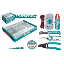 Total Telecom Tools Set: 7-Piece Kit for Telecom Technicians