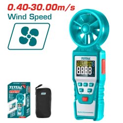 TOTAL TETAN01 Anemometer – Measures Wind Speed from 0.40 to 30.00 m/s, Ideal for Outdoor Activities and Environmental Applications