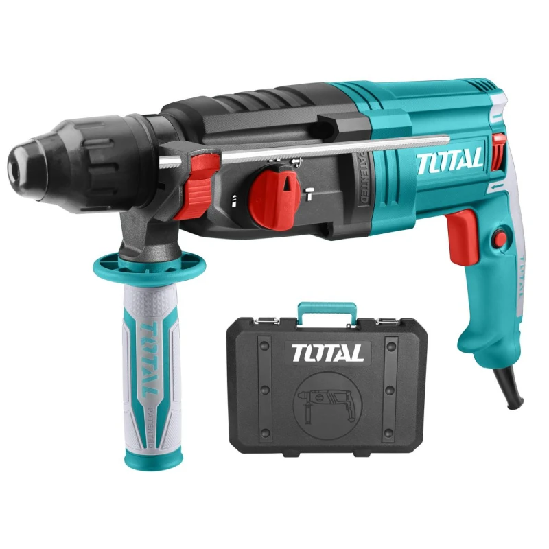 Total Rotary Hammer 950W – powerful electric hammer drill for concrete and masonry - Total