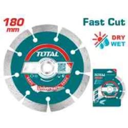 TOTAL Dry Diamond Cutting Disc 180mm - 7" (TAC2111803)