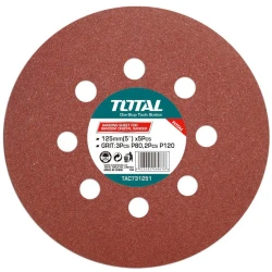 مجموعة ورق صنفرة من 5 قطع لصاروخ مداري عشوائي 125 مم (P80/P120) من توتال