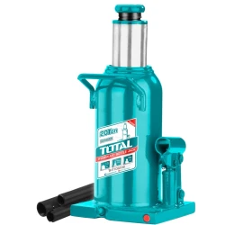 Total Hydraulic Bottle Jack 20 Ton (THT109202), Heavy-Duty Lifting Tool with Safety Valve, Adjustable Height & Compact Design