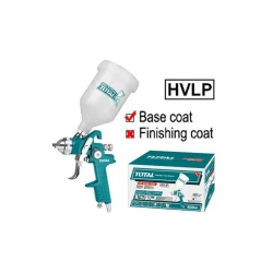 مسدس رش محترف HVLP (TAT10601) تدفق طلاء قابل للتعديل، تصميم مريح، تقليل الرش للحصول على تشطيبات ناعمة من توتال