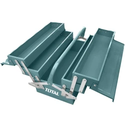 صندوق عدة معدني 3طبقات صغير من توتال (THT10702)