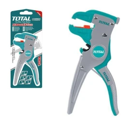 TOTAL Wire Stripper – 178 mm (7 Inch) Length, Designed for Precise and Easy Wire Stripping in Electrical and General Maintenance Tasks (THT15606)