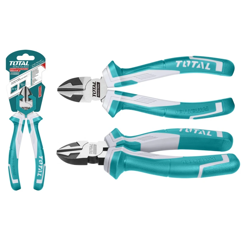 Total THT Cutting Plier – Precision Cutting Tool for Various Tasks at Home or Workshop - Total