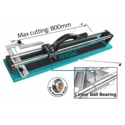 قطاعة بلاط يدوية بطول 800 ملم، تصميم قوي لقص دقيق وسلس للبلاط من توتال (THT578004)