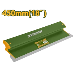 Jadever Drywall Skimming Blade 450mm Stainless Steel for Drywall Finishing