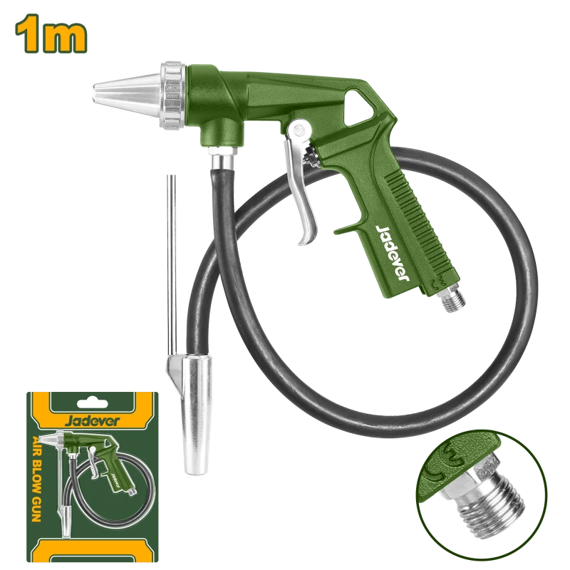 Jadever Sand Blaster Kit JDGA1A08 - 3mm Nozzle, 1m Hose, 3-5 Bar Pressure for Rust Removal - Jadever