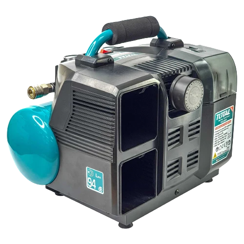 Total 60L Cordless Air Compressor, 40V (2×20V) Lithium-Ion Powered, Portable & Powerful for Tire Inflation, Air Tools & Cleaning Tasks - Total - Image 7