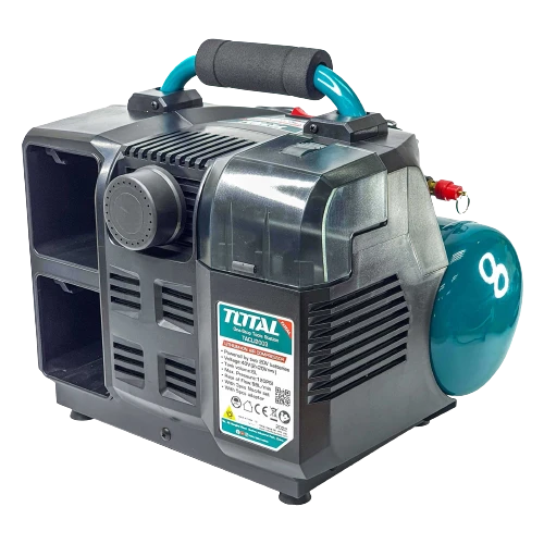 Total 60L Cordless Air Compressor, 40V (2×20V) Lithium-Ion Powered, Portable & Powerful for Tire Inflation, Air Tools & Cleaning Tasks - Total - Image 8