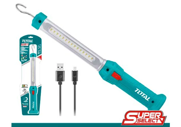 Total Tools TWLI35261 Work Lamp – portable and durable lighting solution for job sites - Total