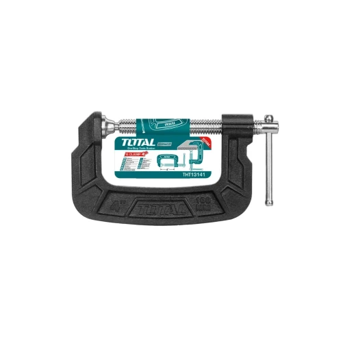 Total G Clamp 3 Inch – sturdy metal clamp for woodworking and metalworking Total G Clamp 3 Inch – sturdy metal clamp for woodworking and metalworking