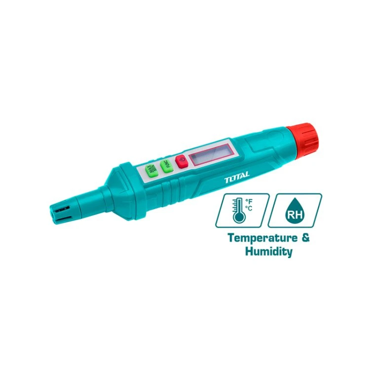 Total Digital Humidity & Temperature Meter (TETHT23) – High Accuracy and Easy to Use - Total
