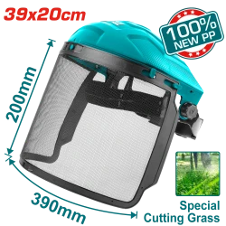 TOTAL Ultra Clear View Mesh Visor 39X20cm