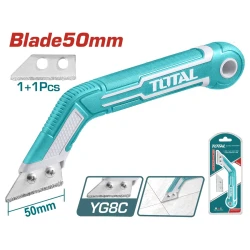 Total Grout Remover Hand Saw with Ergonomic Handle, Manual Grout Removal Tool for Tile, Precision Blade for Cleaning & Regrouting, Easy-to-Use for Tight Spaces