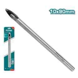 ريشة حفر بلاط وزجاج TOTAL 10*90 مم (TACG101012)