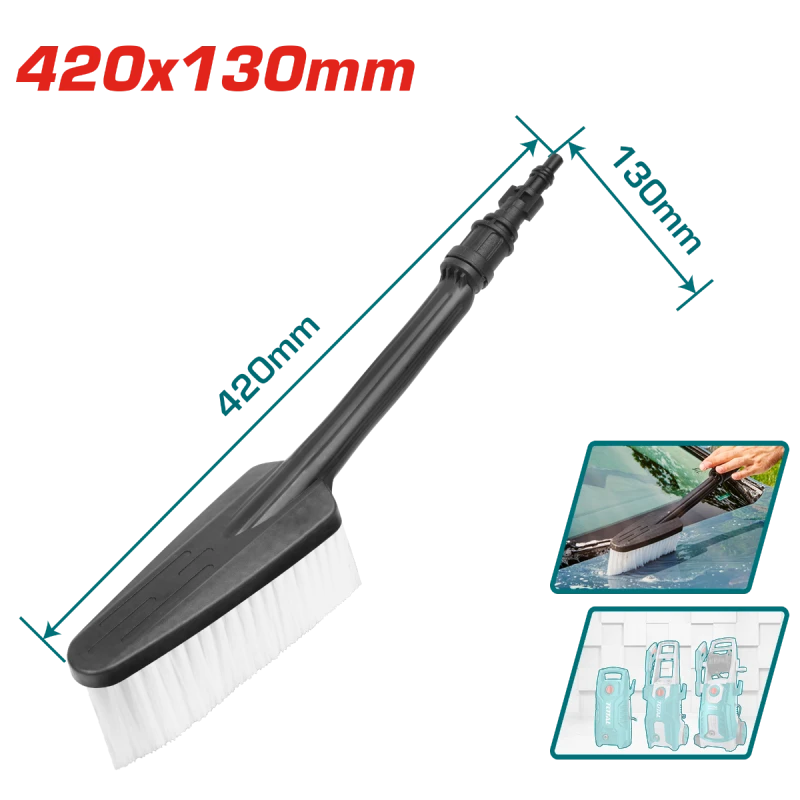 Total Fix Brush 420mm x 130mm, Durable PP & PA66, Compatible with Total Fix Tool Models - Total