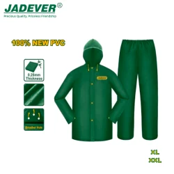 بدلة مطر جادفر – المقاسات XL وXXL (JDRC30XL & JDRC30XXL) مقاومة للماء ومثالية للحماية في الأجواء الماطرة