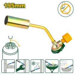 JADEVER Flame Gun JDFG2602, Adjustable Flame Control Torch with Reliable Ignition, Ergonomic Handle & Safety Features for Soldering, Brazing, Cooking & More