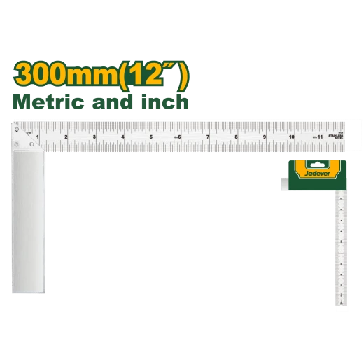 Jadever Angle Square 30cm JDSR2930 – Precise and Durable Measuring Tool for Carpentry and Construction Jadever Angle Square 30cm JDSR2930 – Precise and Durable Measuring Tool for Carpentry and Construction
