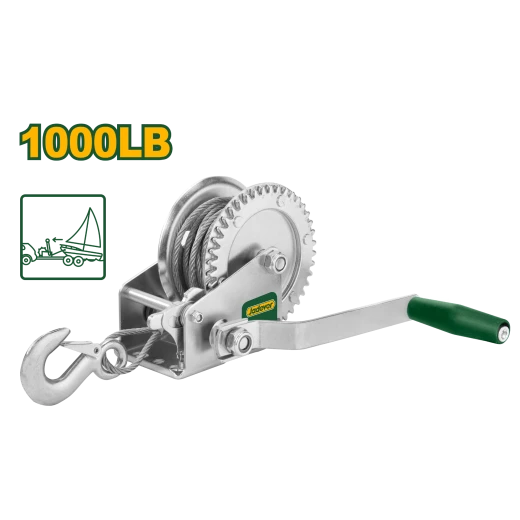 رافعة يدوية بسعة 460 كجم موديل JDJW1101 رافعة متينة يدوية للرفع والسحب الثقيل، تصميم مدمج وسهل النقل من جادفر رافعة يدوية بسعة 460 كجم موديل JDJW1101 رافعة متينة يدوية للرفع والسحب الثقيل، تصميم مدمج وسهل النقل من جادفر
