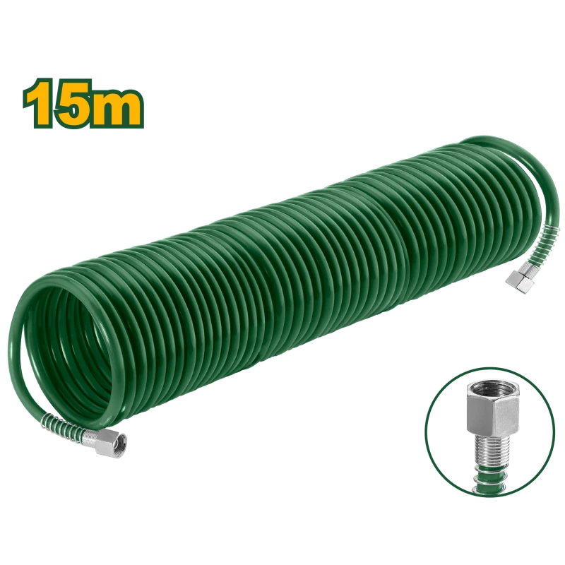 Jadever Air Hose 15M JDQG1915 – Durable and Flexible for Industrial and Home Use - Jadever