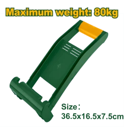JADEVER Panel Carrier JDTN1001, Heavy-Duty 80KG Clamp Lifter for Drywall, Plywood, Sheet Metal & More (Up to 3.5cm Thick)