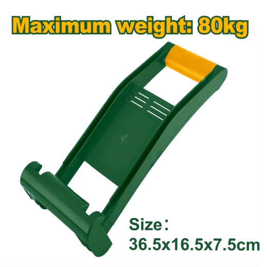 JADEVER Panel Carrier JDTN1001, Heavy-Duty 80KG Clamp Lifter for Drywall, Plywood, Sheet Metal & More (Up to 3.5cm Thick)