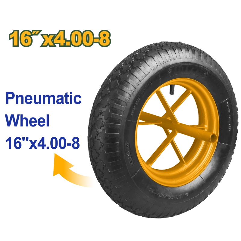 JADEVER Pneumatic Wheel 16" | 130Kg max (JDWL1301) - Jadever