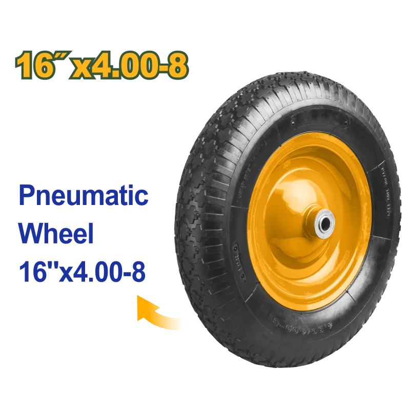 JADEVER Pneumatic Wheel 16" | 150Kg Max (JDWL8301) - Jadever