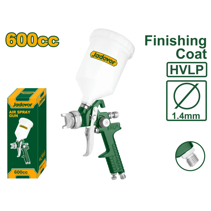 فرد رش دهان 600cc فوهة 1.4 ملم، للطبقة النهائية، ضغط 2–3.5 بار (JDGA1506) من جادفر - جادفر