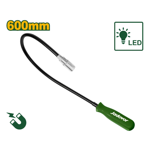 JADEVER Magnetic Pick-Up Tool with LED Light – Convenient Magnetic Tool for Retrieving Small Metal Objects JADEVER Magnetic Pick-Up Tool with LED Light – Convenient Magnetic Tool for Retrieving Small Metal Objects