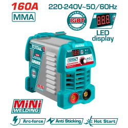 TOTAL Inverter MMA Welding Machine 160A - IGBT (TW216049)