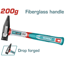TOTAL Machinist Hammer with Fiberglass Handle 200g (THMH62200)