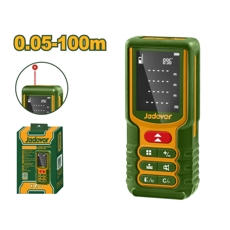 JADEVER Laser Distance Detector 0.05-100m - Jadever
