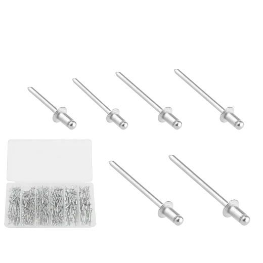 JADEVER 320PCs Aluminium Rivet Set (JDREZ511) JADEVER 320PCs Aluminium Rivet Set (JDREZ511)