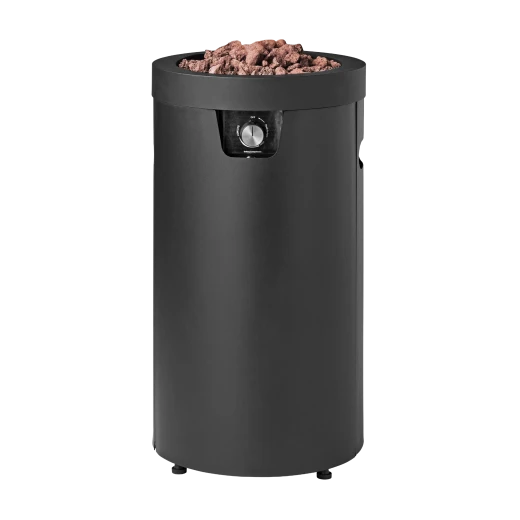 Mainstays 28-Inch Tall Column Propane Fire Pit - Matte Black, 26,000 BTU, Outdoor Heating Mainstays 28-Inch Tall Column Propane Fire Pit - Matte Black, 26,000 BTU, Outdoor Heating