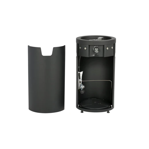 Mainstays 28-Inch Tall Column Propane Fire Pit - Matte Black, 26,000 BTU, Outdoor Heating - Mainstays - Image 6
