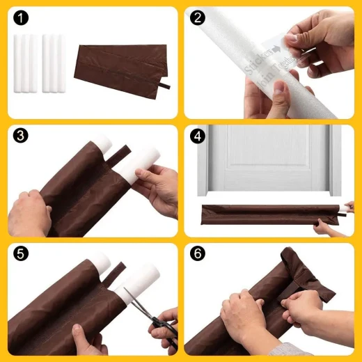 Door Seal Strip: Heat & Insect Resistant, Weatherproof Protection - Image 5