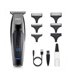 VGR V-070 Beard Trimmer for Men: Precision Grooming & Cordless Use